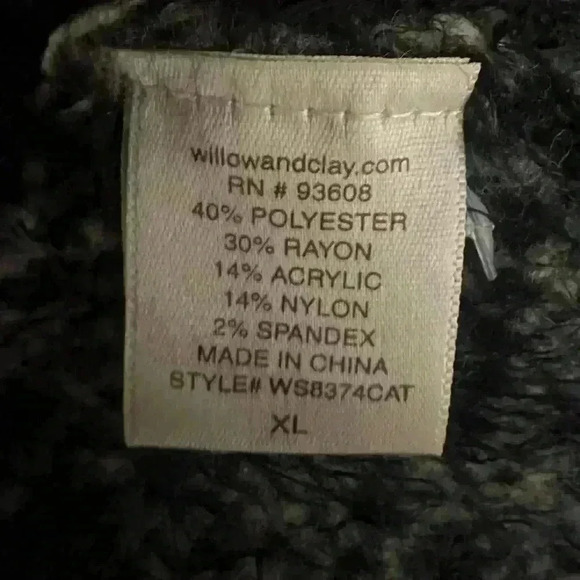 Super Soft Button Front Cardigan Animal Print XL - Picture 8 of 8